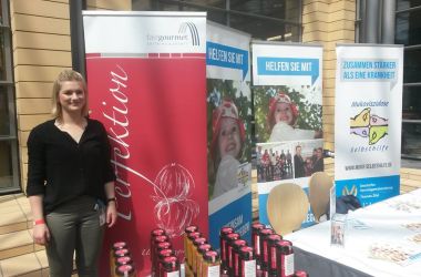 Fairgourmet stellt uns Platz am Stand zur Verfuegung um auf die Vereinsarbeit aufmerksam zu machen 2017.jpg